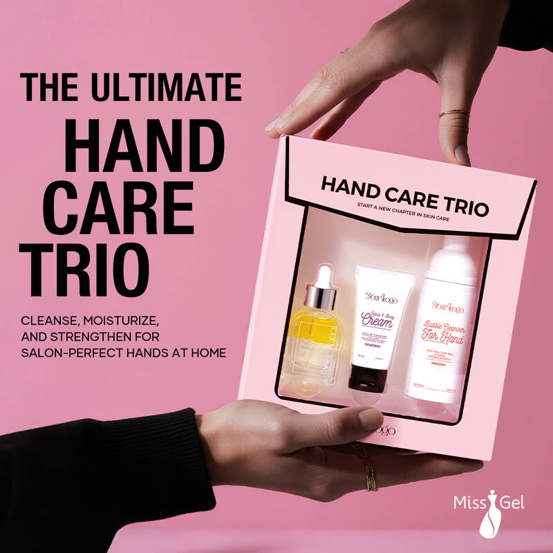 OLENRY SALON PROFESSIONAL HAND CARE 3セット Private Label & Wholesale 3-Step Hand Care Trio Kit | OEM Spa
